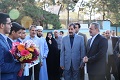 استقبال دانش آموزان دبیرستان البرز از وزیر آموزش وپرورش