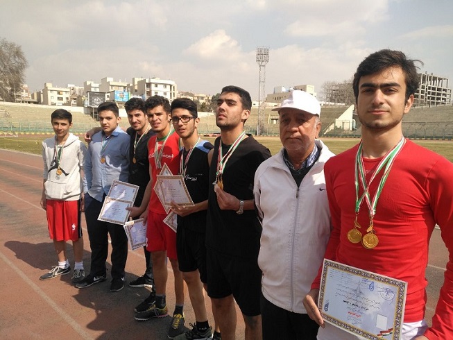 تیم دو میدانی دوره دوم دبیرستان ماندگار البرز با اقتدار فاتح مسابقات قهرمانی مدارس منطقه شش تهران شد .
