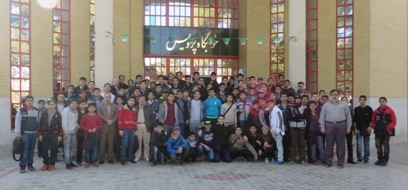 دانش آموزان پایه هشتم دبیرستان ماندگار البرز از اردوی سه روزه اصفهان
